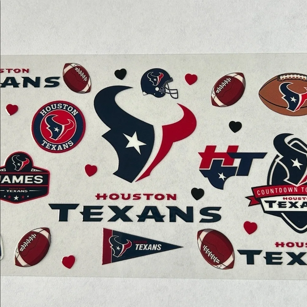Texans Cup Decal 279